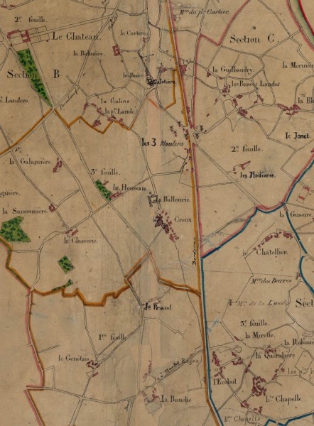 AMRezé_cadastre-1826-assemblage-Chateau-Chapelles