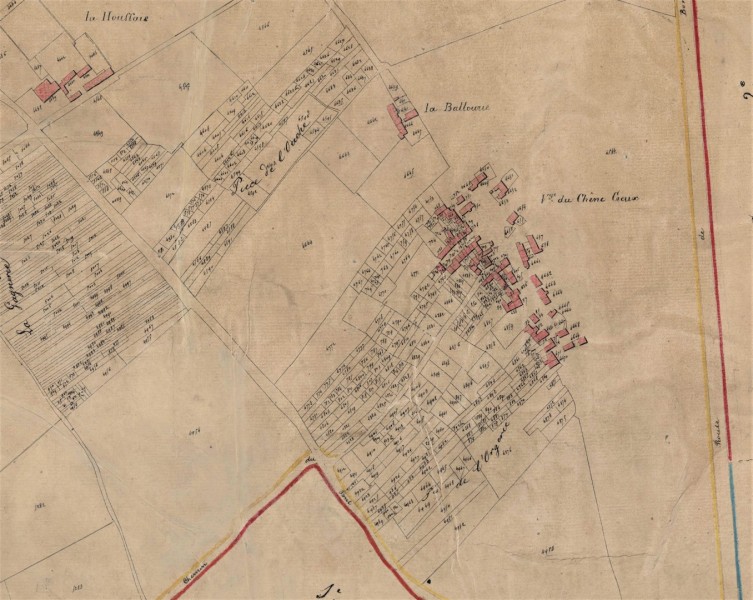 AMRezé_cadastre-1826-detail-CheneCreux-La-Houssais-B3