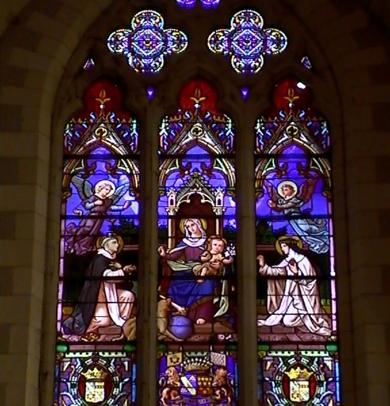 coeur SE la Vierge et l'enfant