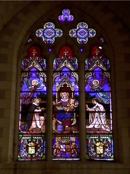 coeur SE la Vierge et l'enfant