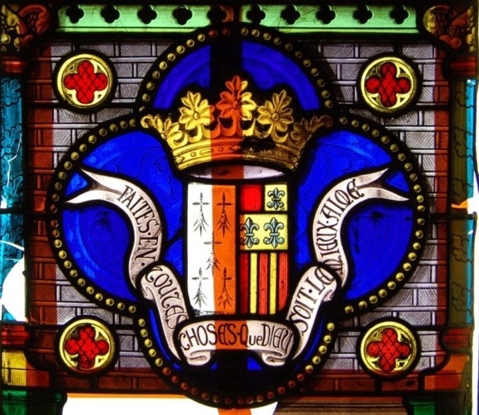 AMRezé_vitrail-Ste-Francoise-dAmboise-duchesse-de-B-couventles-Couets