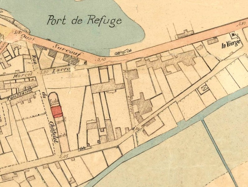 AMRezé_1934-1-Trentemoult-quai-Surcouf-Peltier