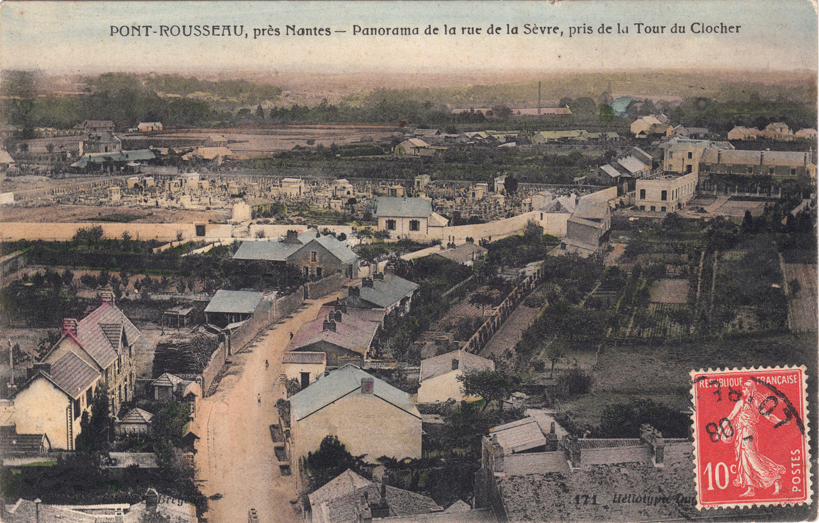 Hormis Pont-Rousseau et Trentemoult les Iles, Rezé reste foncièrement rurale jusqu&rsquo;en 1950.